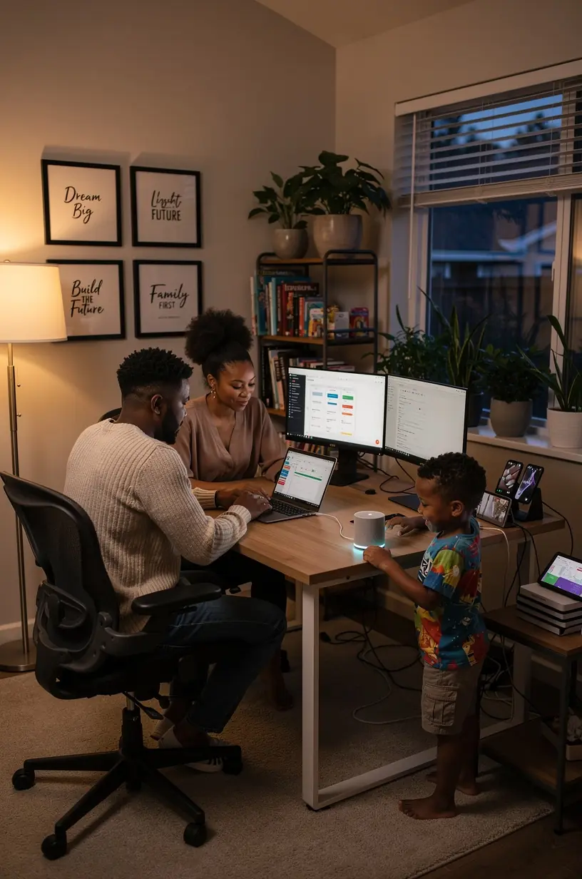 Close-up of a laptop screen displaying a step-by-step guide on integrating productivity software.